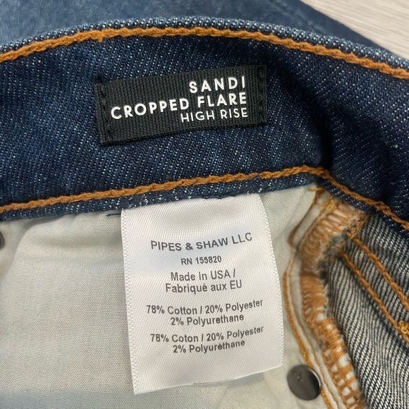 Veronica Beard High Rise Flare Jeans - Picture 9 of 9